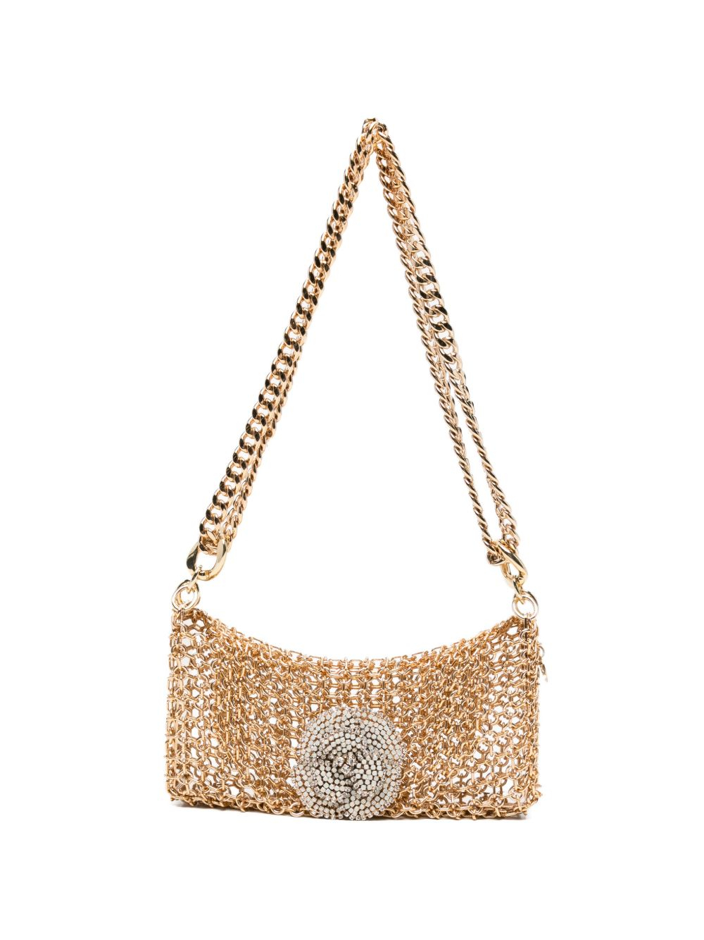 [Silvia Gnecchi] Bag SS26 KZ009CAMELIAGOLDWHITE