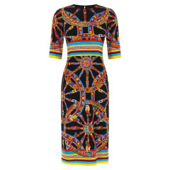 [Dolce & Gabbana] Short sleeve dress FW26 F6EAJTGDDTAS9000