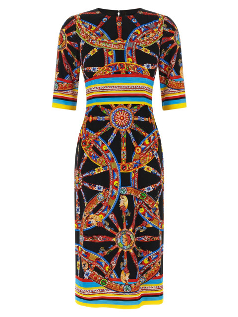 [Dolce & Gabbana] Short sleeve dress FW26 F6EAJTGDDTAS9000