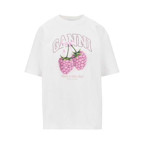 [GANNI] T-shirts SS26 A1050140.151-151