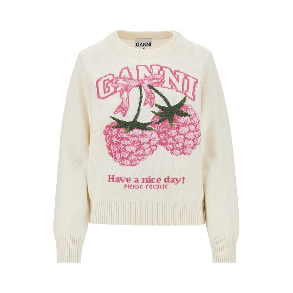 [GANNI] Knitwear SS26 A1070275.135-135