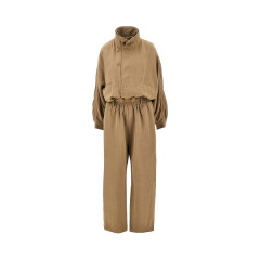 [THE FRANKIE SHOP] Track jacket SS26 JLFS22103200.CAMEL-CAMEL