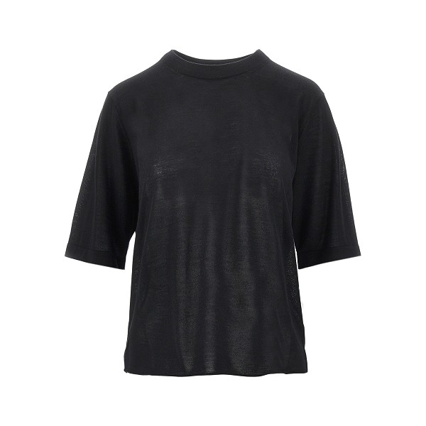[LouLou De Saison] T-shirts Short Sleeve SS26 NALA.BLACK-BLACK