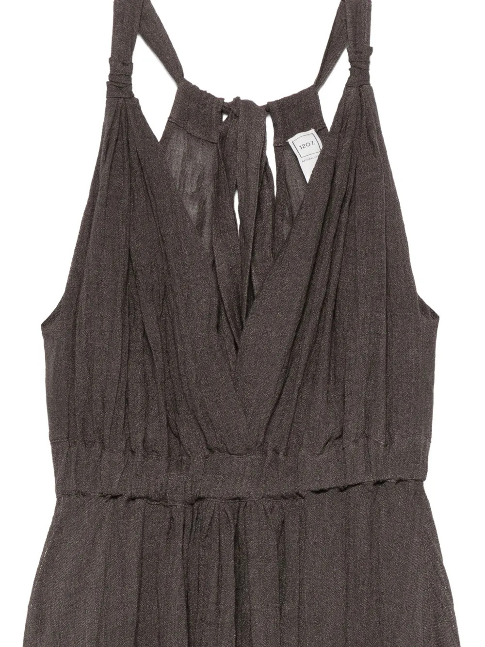 [120% LINO] Sleeveless dress SS26 33BLIW4PLI000G486702700909