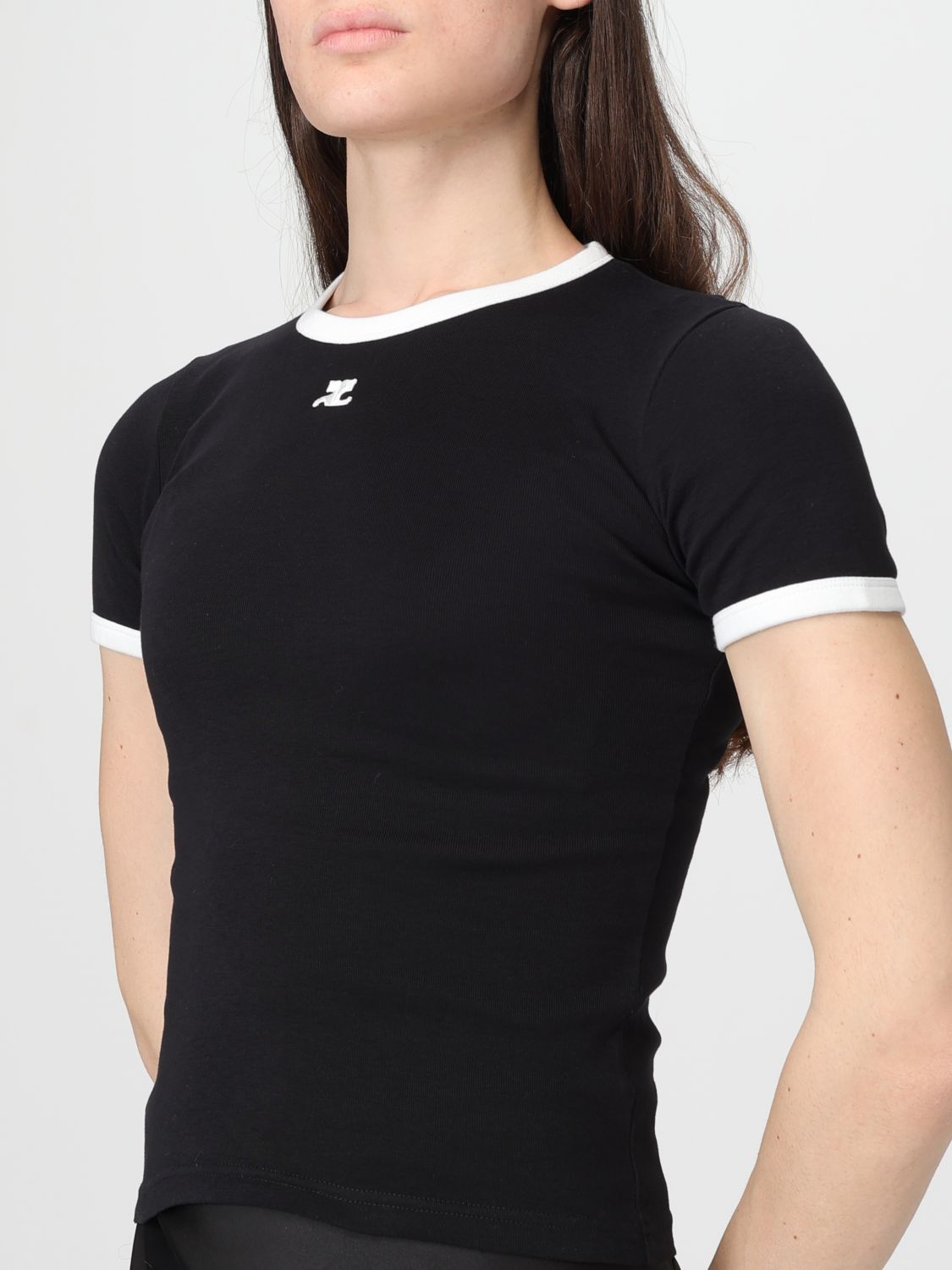 [Courreges] T-shirts Short Sleeve SS26 VESJTS017JS0070 9901