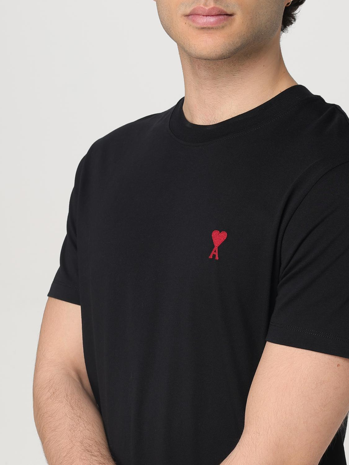 [Ami Paris] T-shirts Short Sleeve FW25 BFUTS035724 001