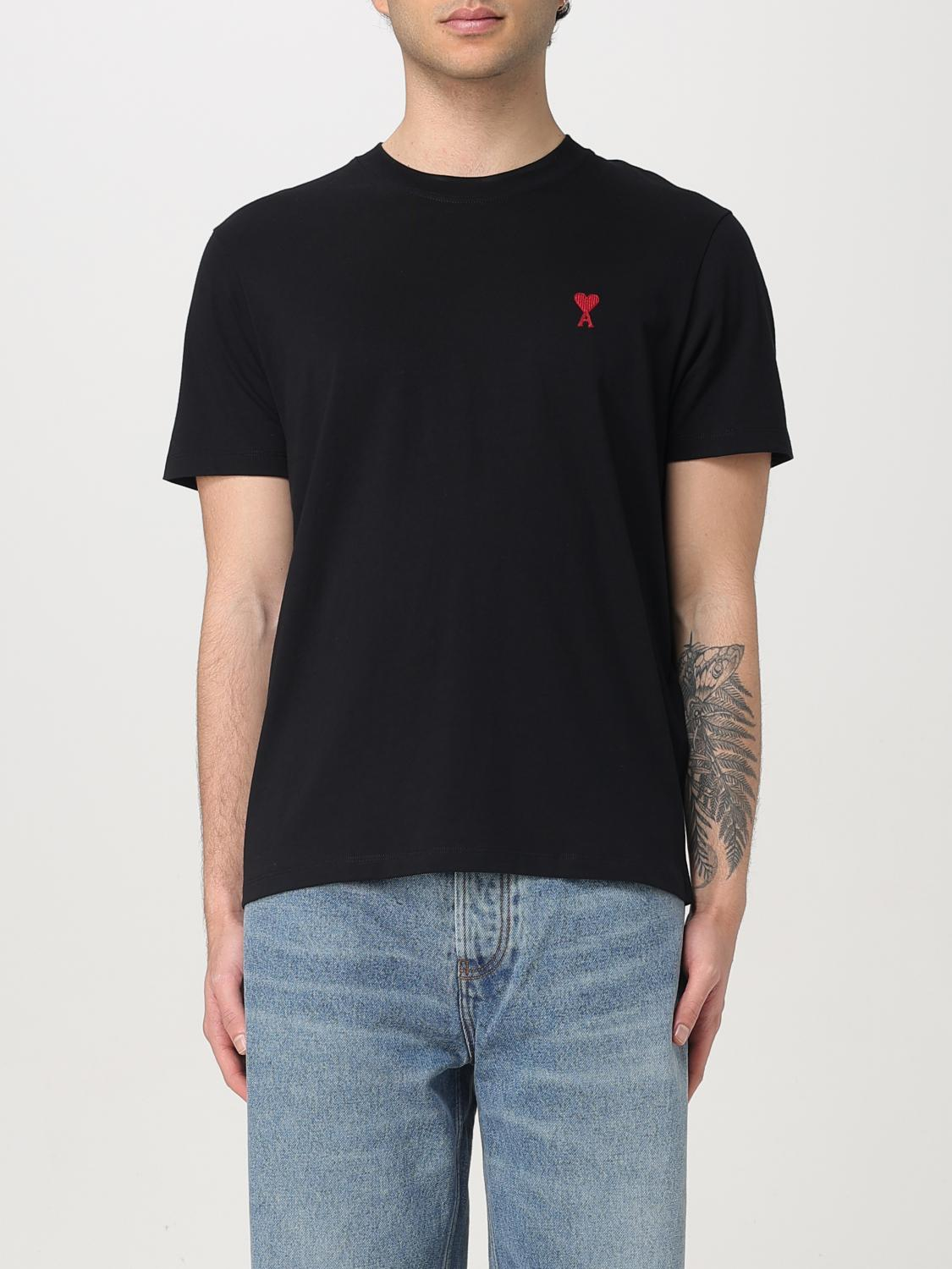 [Ami Paris] T-shirts Short Sleeve FW25 BFUTS035724 001