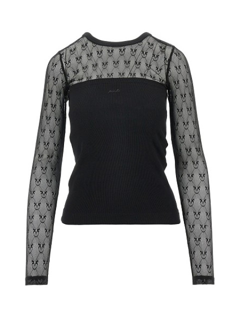 [PINKO] T-shirts Long Sleeve SS26 106472A362Z99-Z99