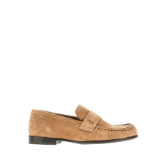 [Jimmy Choo] Flat shoes SS26 ELLIS LOAFERSUETOFFEE-TOFFEE