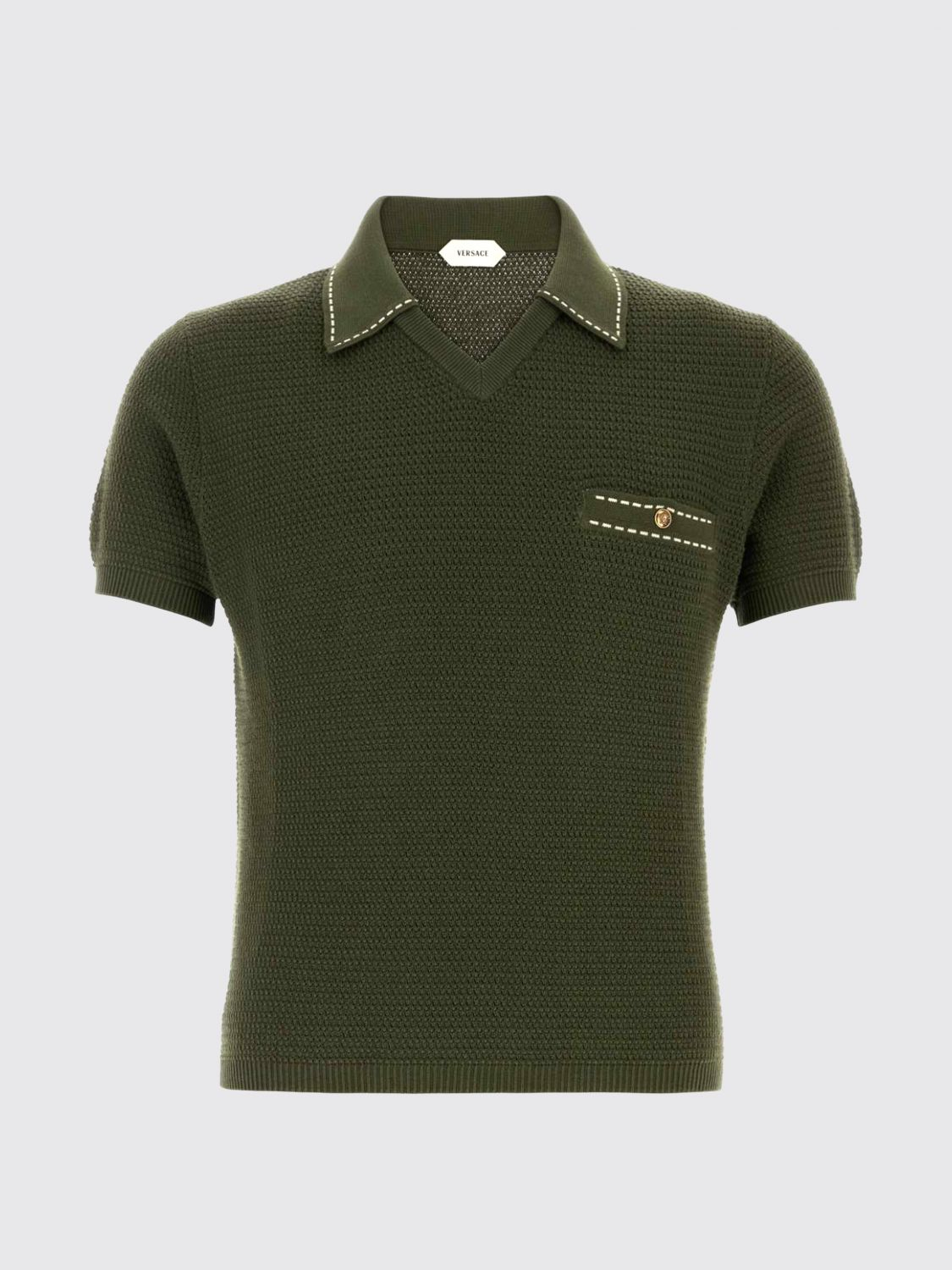 [Versace] T-shirts Short Sleeve SS26 10240411A17407 1GM10
