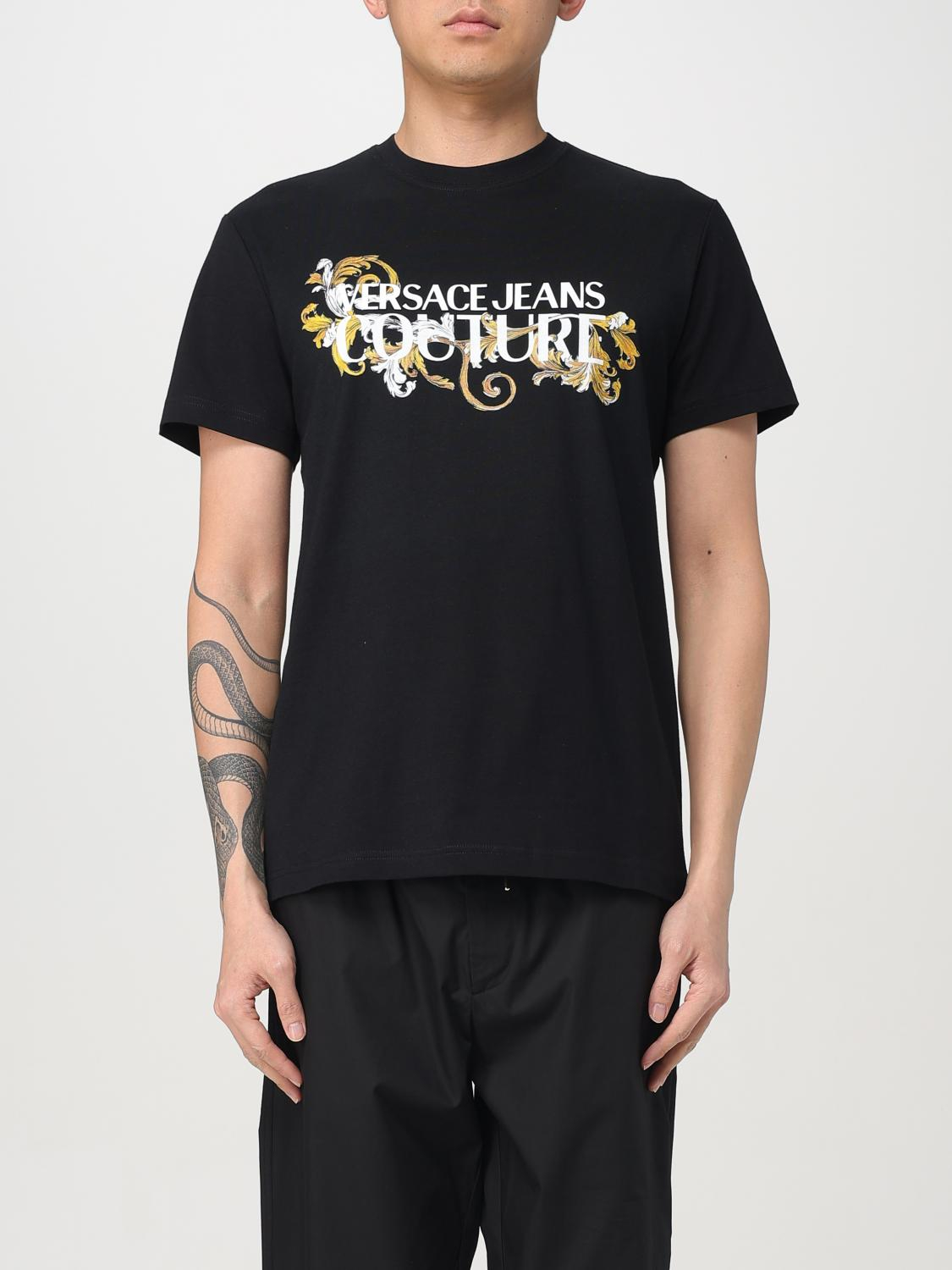 [VERSACE JEANS COUTURE] T-shirts Short Sleeve SS25 78GAHC05CJ01C G89