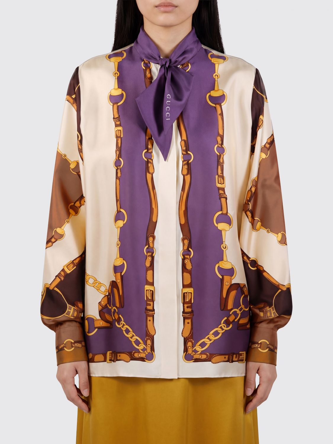 [Gucci] Shirts Long Sleeve SS26 855593ZAUK4 2358