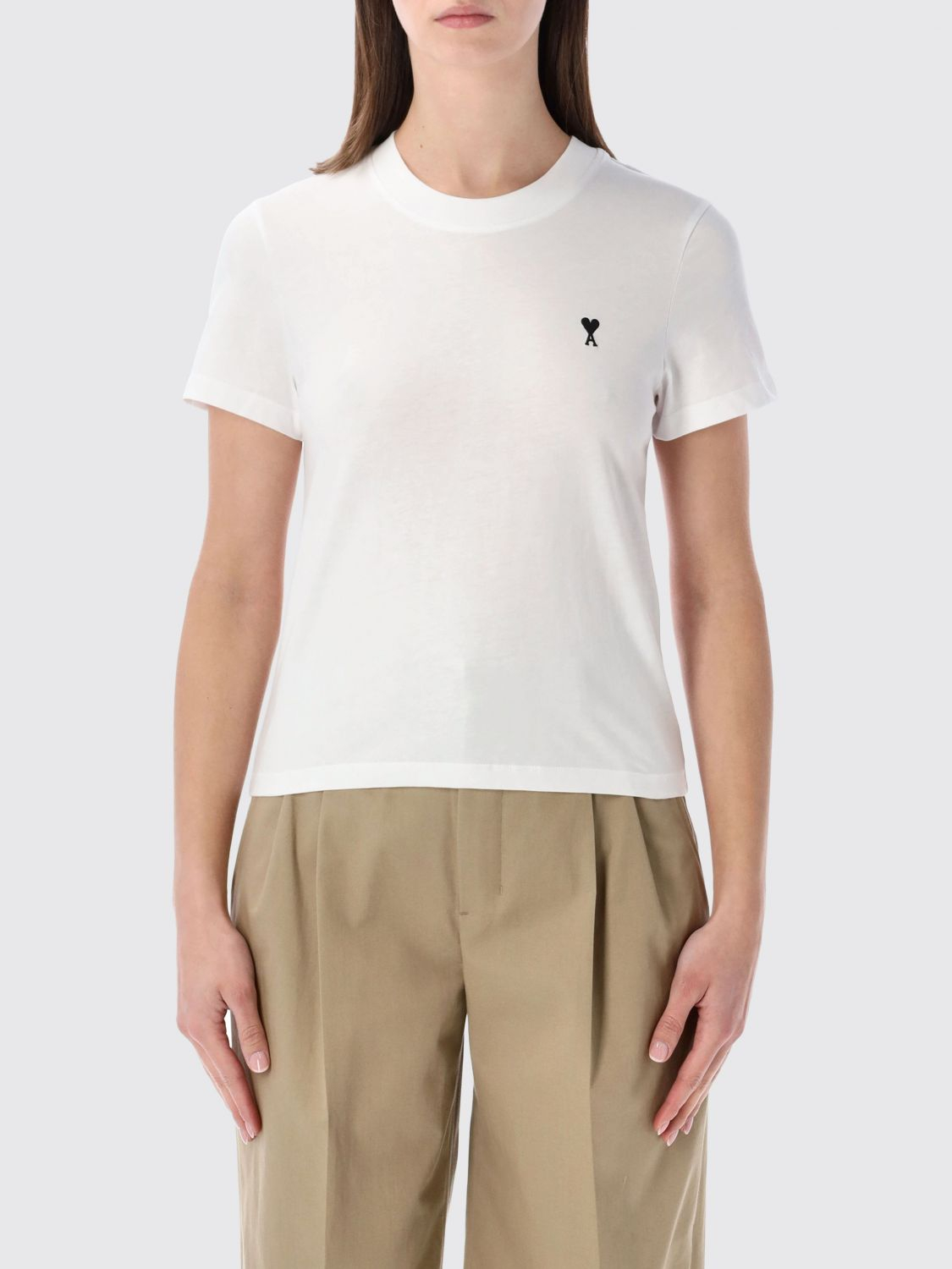 [Ami Paris] T-shirts Short Sleeve SS26 FTS347724 100