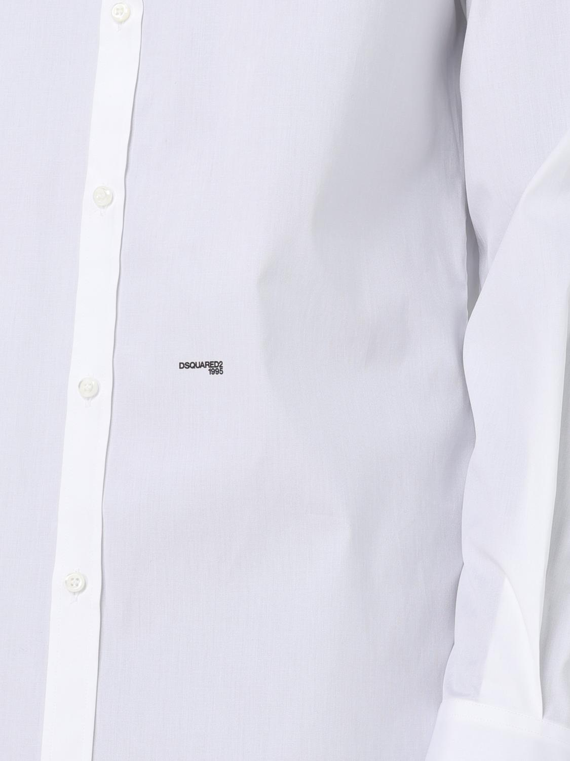 [Dsquared2] Shirts Long Sleeve SS26 S74DM0659S44131 100
