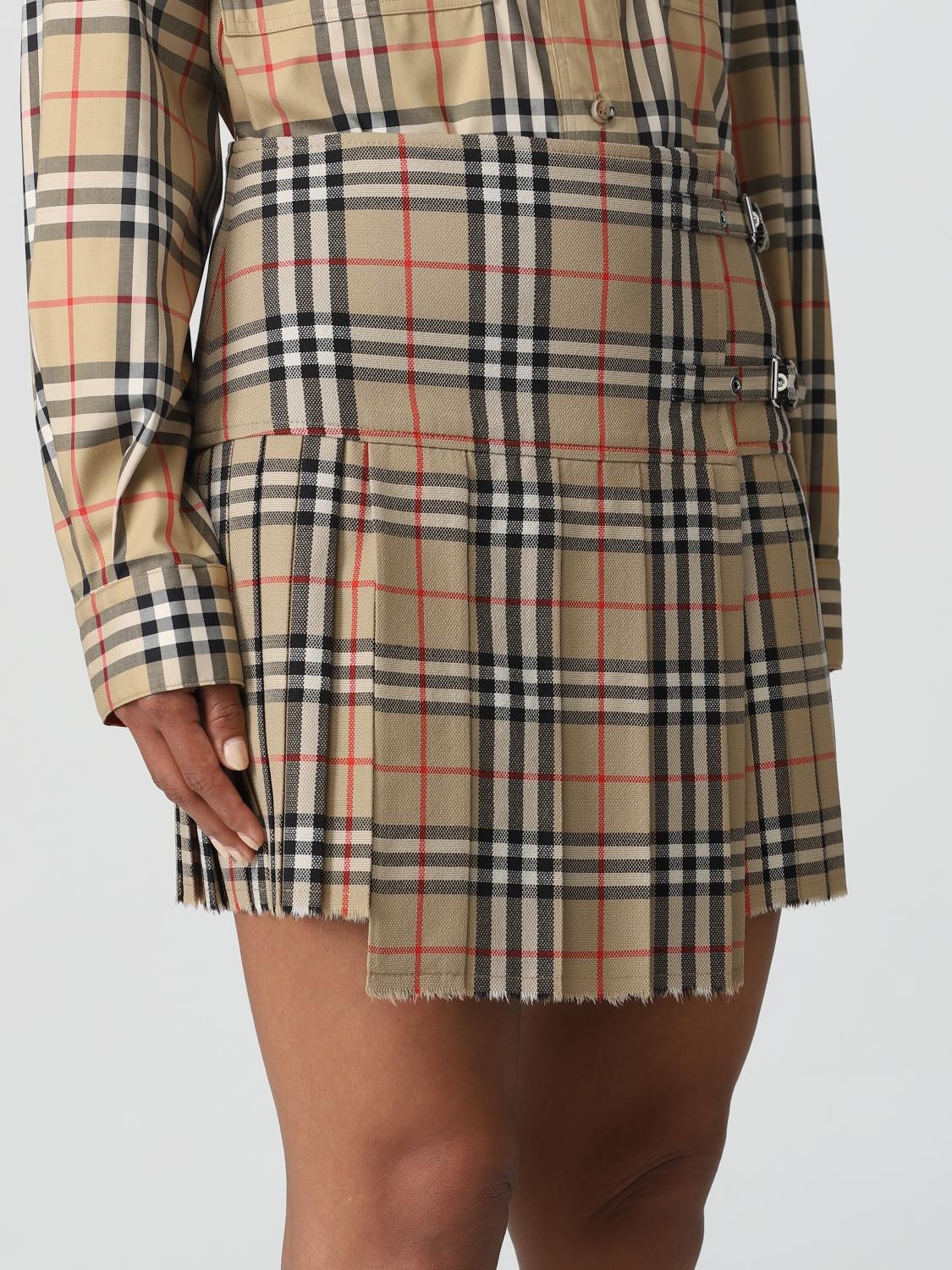 [Burberry] Mini skirt SS26 8025832