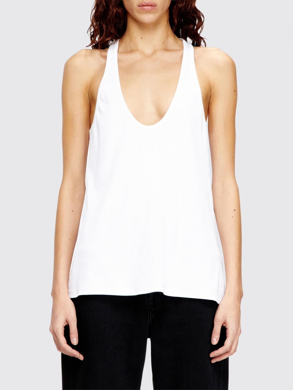 [Diesel] T-shirts Sleeveless SS26 A215730JEAI 100