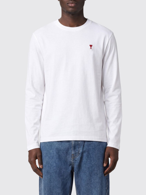 [Ami Paris] T-shirts Long Sleeve FW26 BFUTS235724 100
