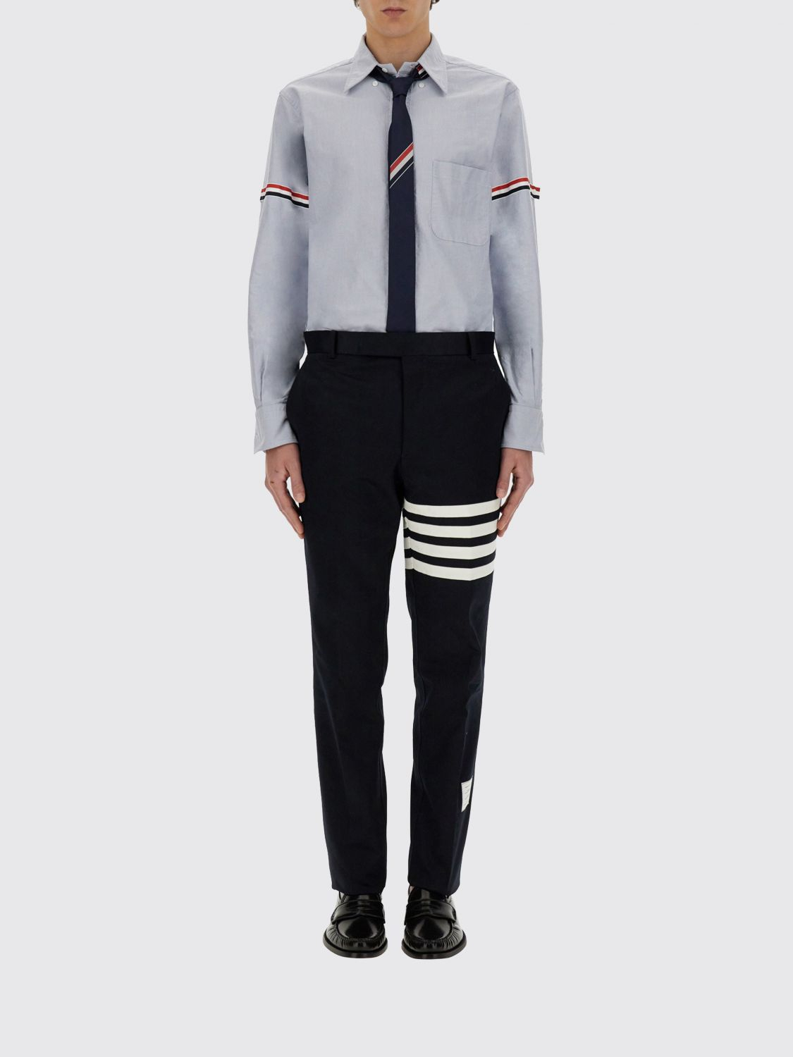 [Thom Browne] Shirts Long Sleeve SS26 MWL150EF0313 480