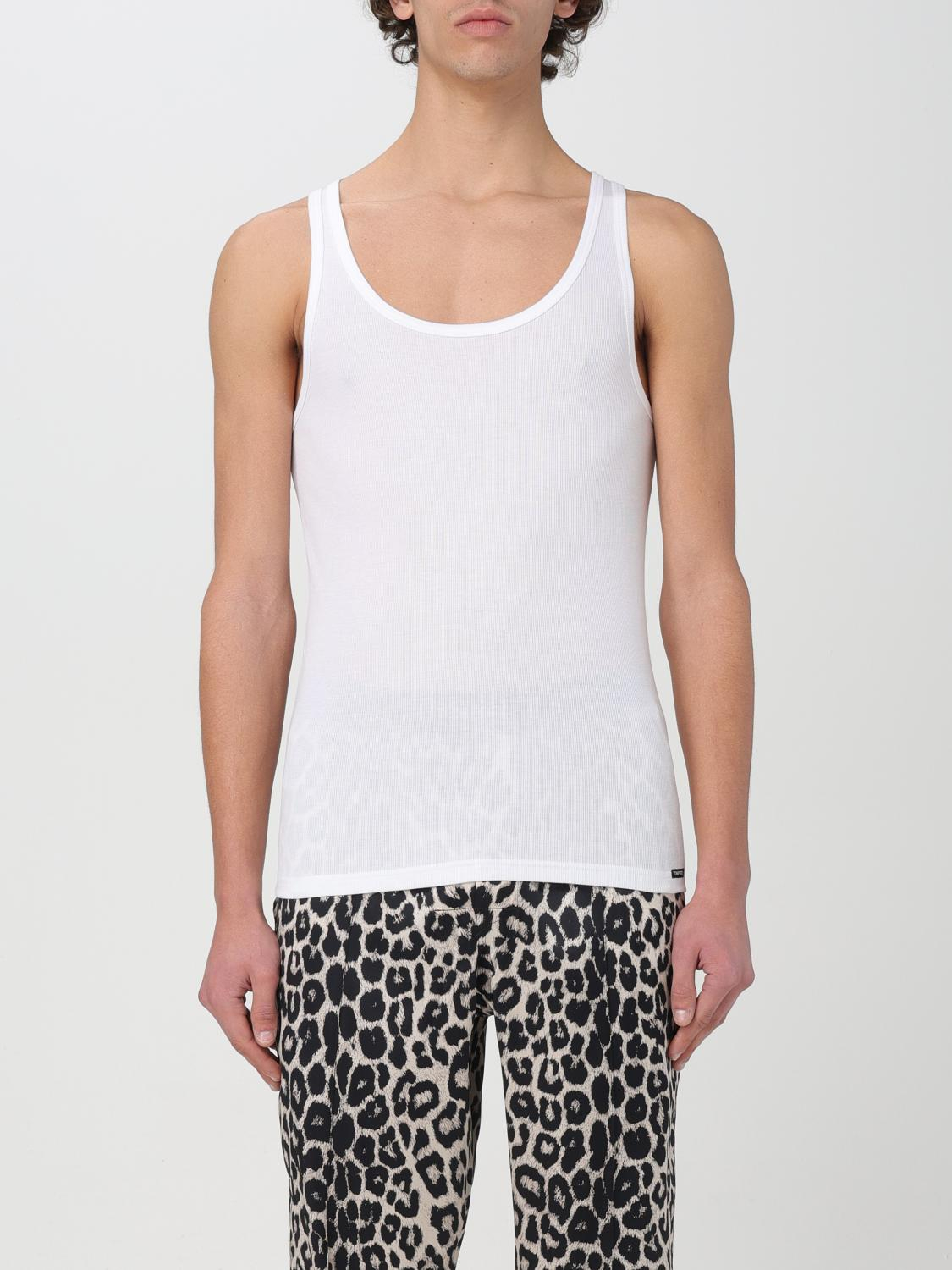 [Tom Ford] T-shirts Short Sleeve SS26 T4D101210 100