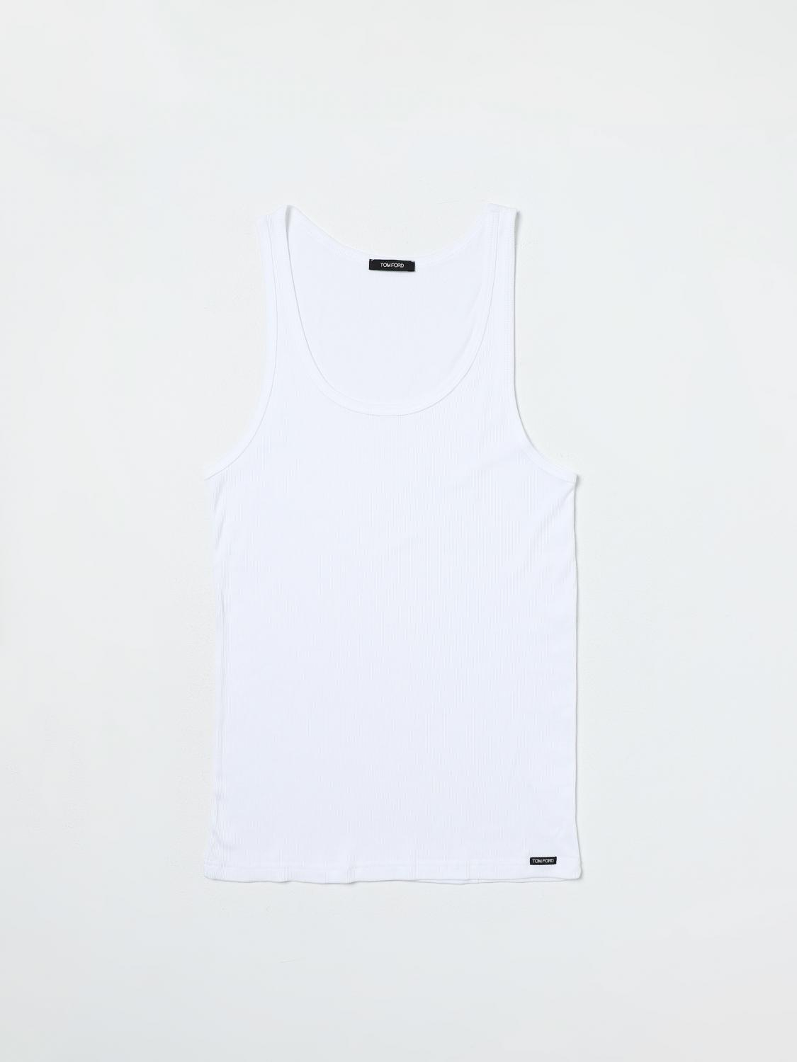 [Tom Ford] T-shirts Short Sleeve SS26 T4D101210 100