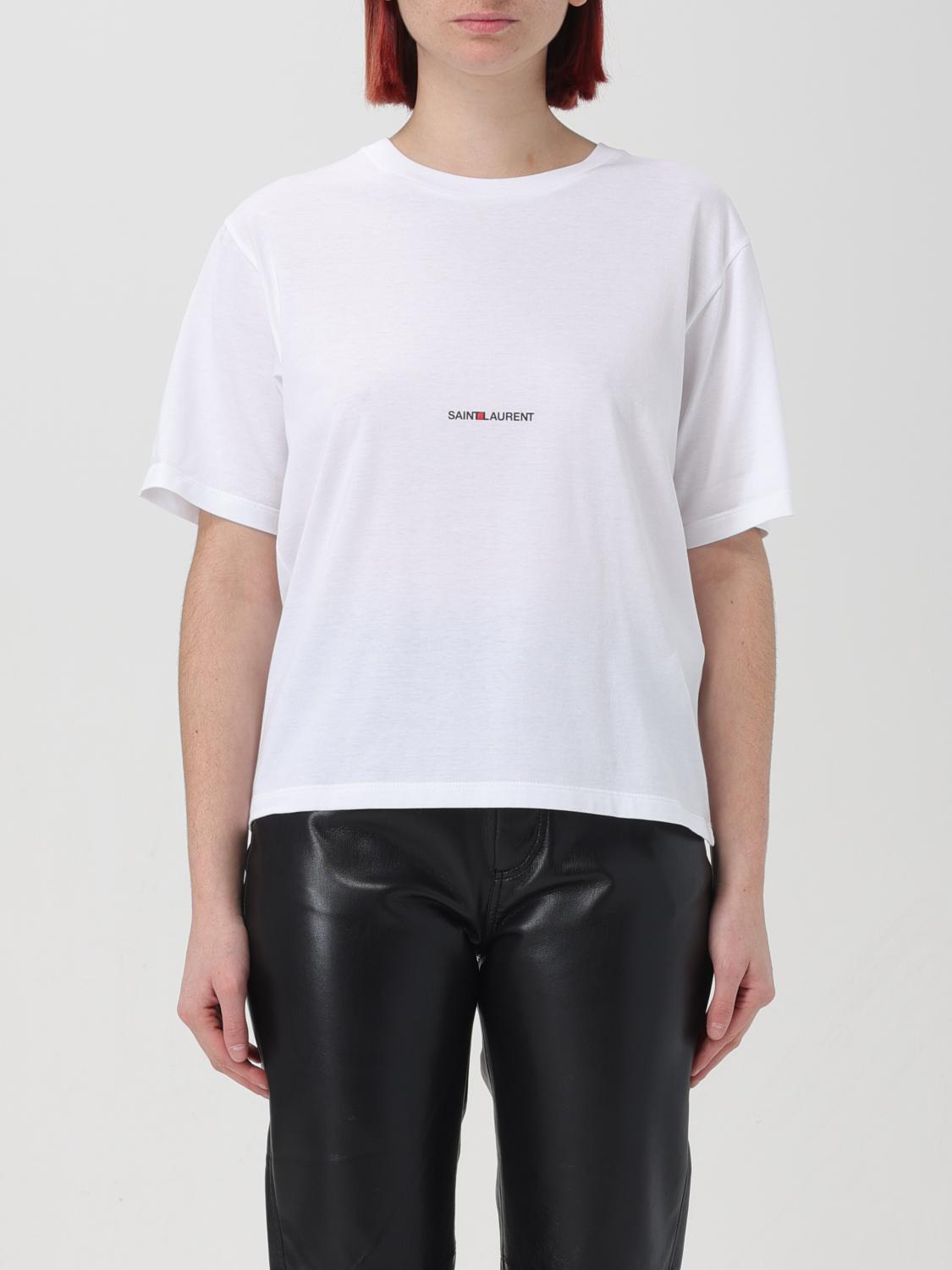 [Saint Laurent] T-shirts Short Sleeve FW25 460876YB2DQ 9000