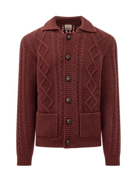 [Rakki] Cardigan FW26 CROWNPOLOWVB PRUGNA