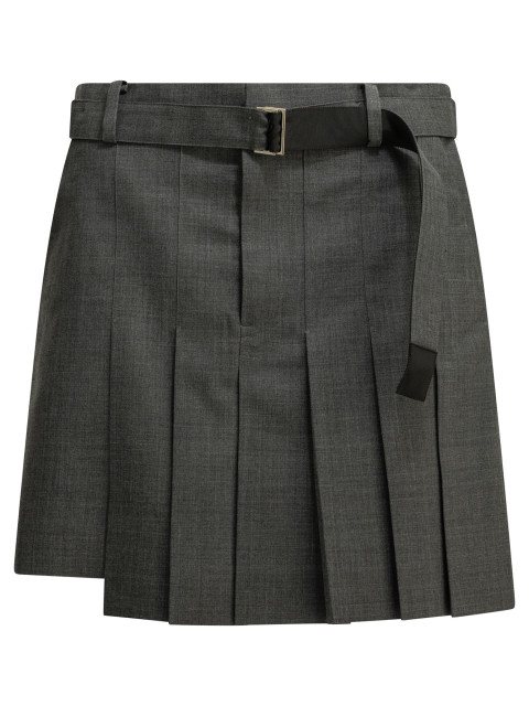 [Sacai] Mini skirt FW26 26-08573301