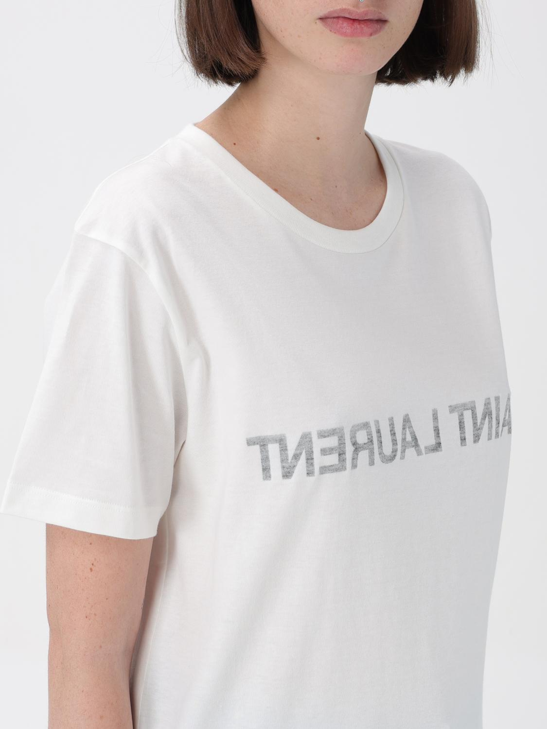 [Saint Laurent] T-shirts Short Sleeve SS26 665234Y37AW 9744