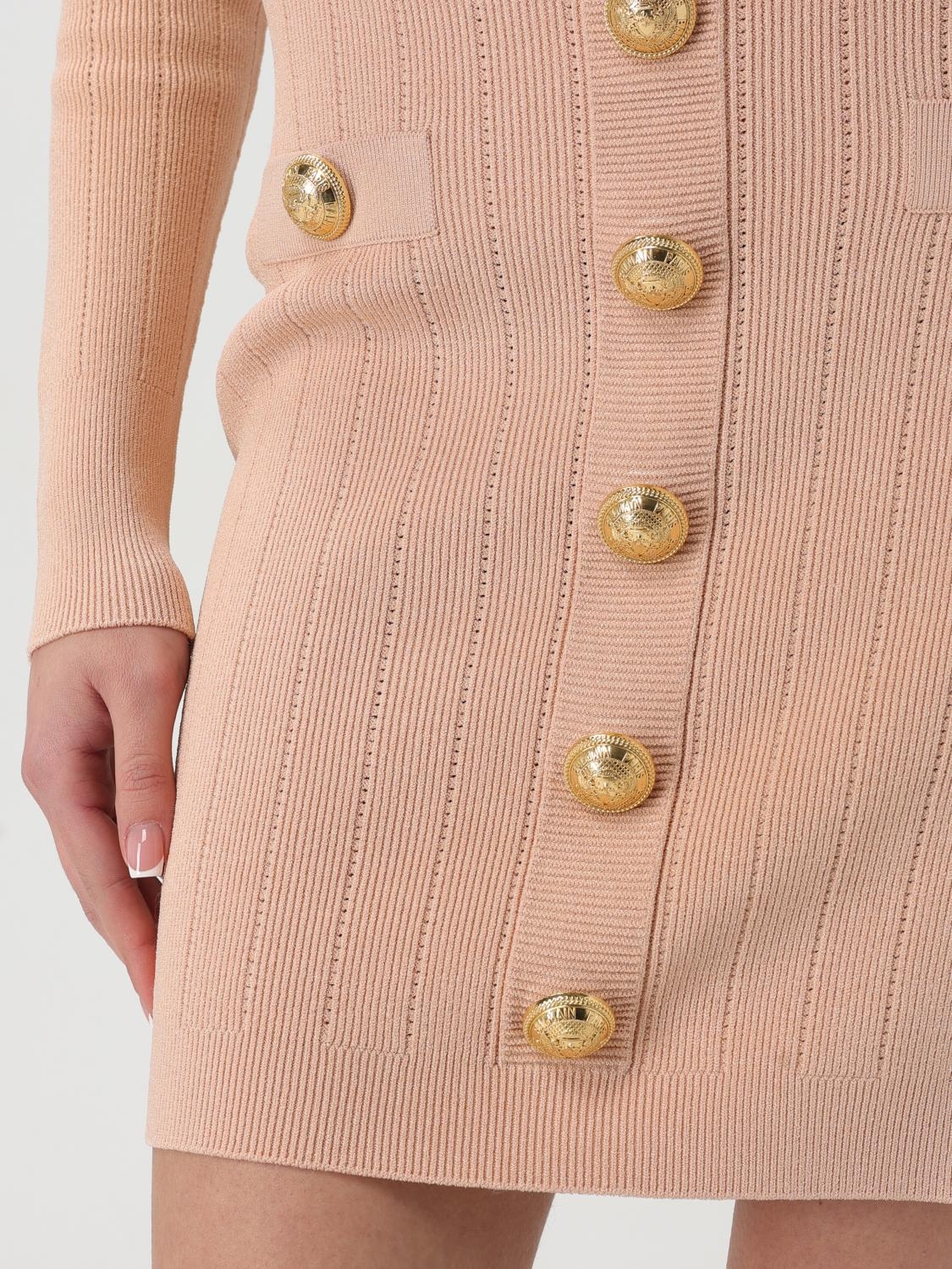 [Balmain] Mini skirt FW25 EF1LB290KB07 0LB