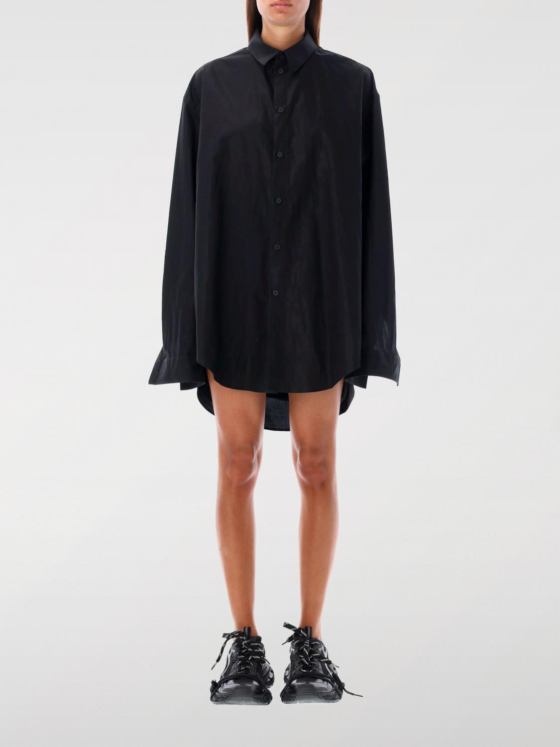 [Balenciaga] Long sleeve dress FW25 809049TNM60 1000