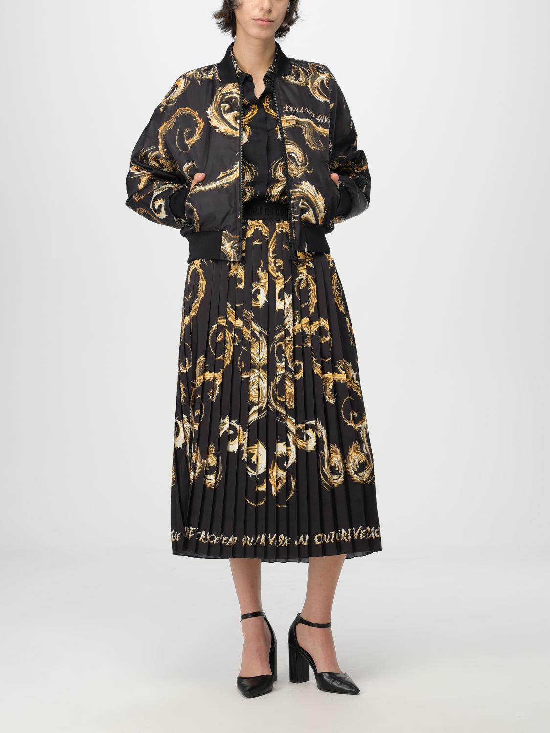 [VERSACE JEANS COUTURE] Shirts Long Sleeve FW24 77HAL2P1NS540 G89