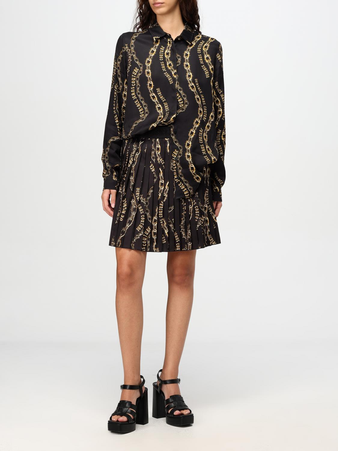 [VERSACE JEANS COUTURE] Shirts Long Sleeve FW24 77HAL201NS526 G89
