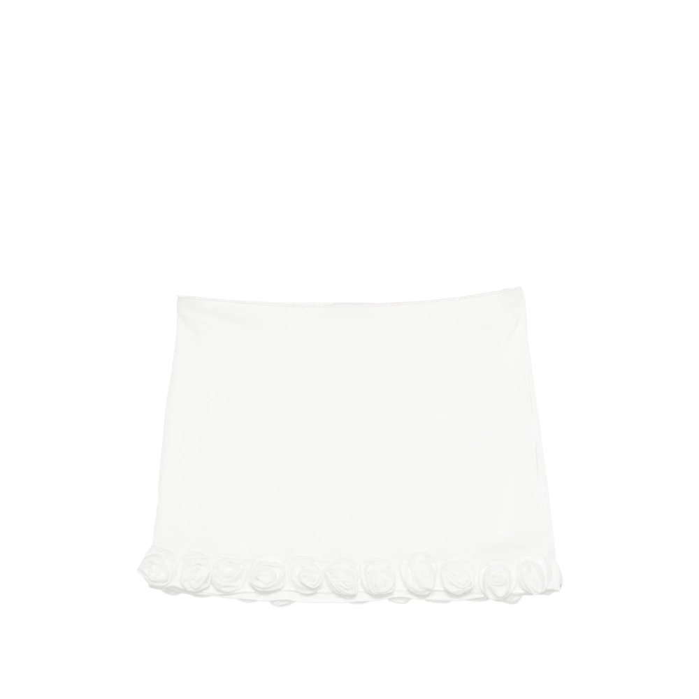 [OSEREE] Mini skirt SS26 BRSF268 LYCRA PEARL