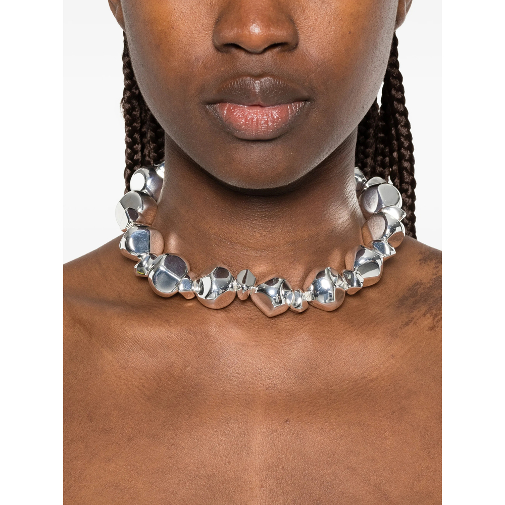 [Federica Tosi] Necklace FW26 FT26LA24 STONE SILVE