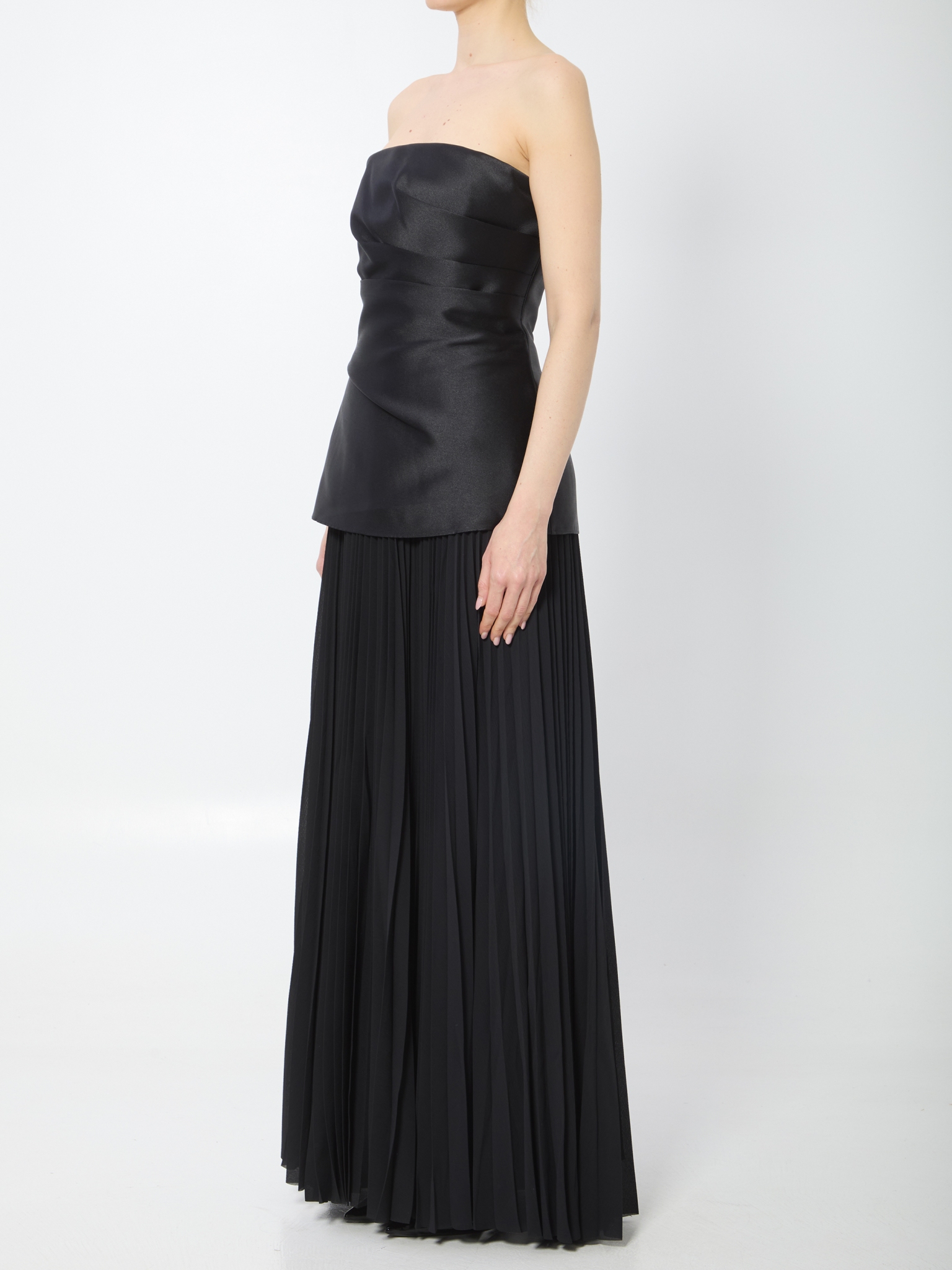 [Solace London] Sleeveless dress SS26 OS47033__BLACK