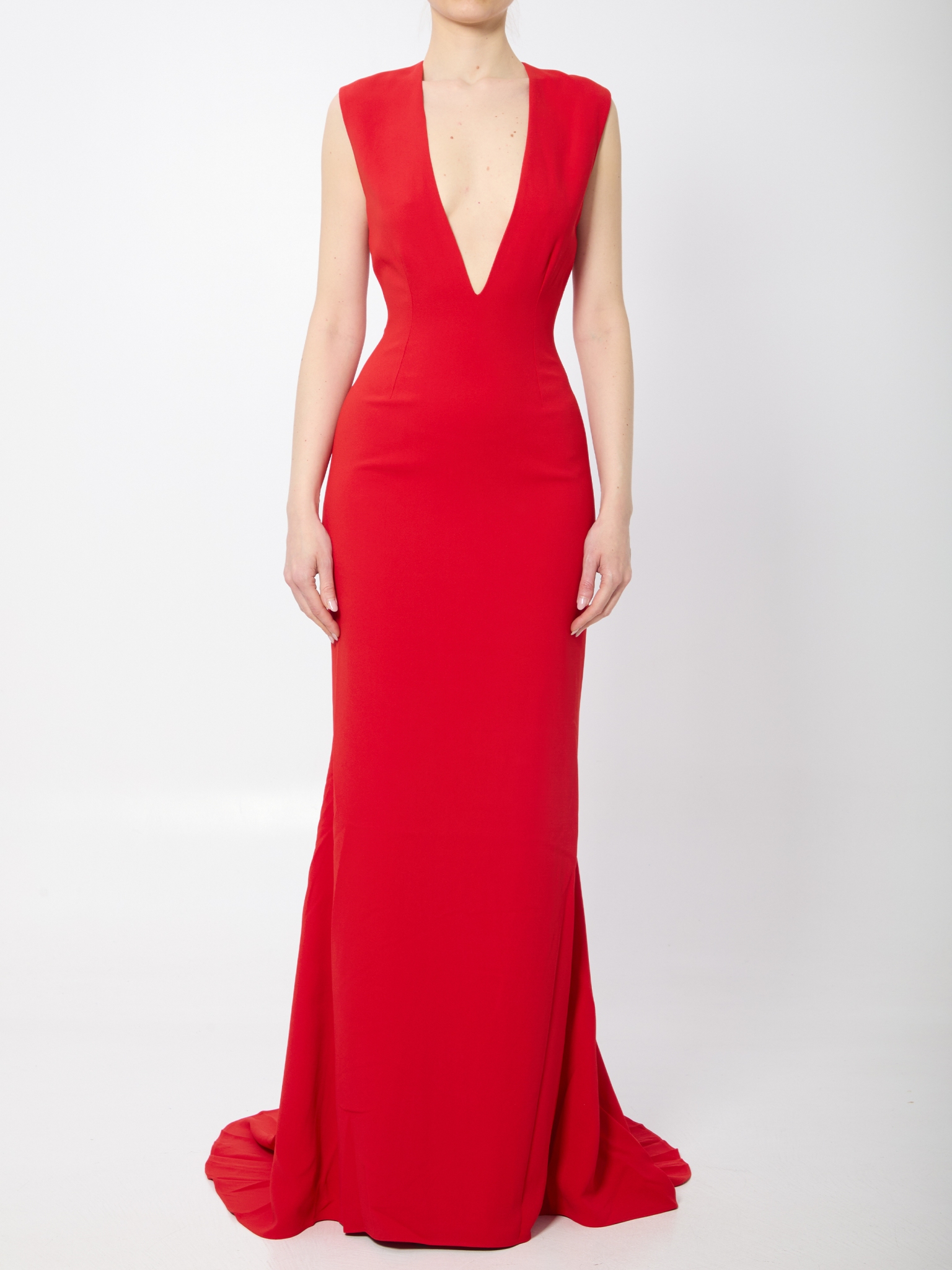 [Solace London] Sleeveless dress SS26 OS47005__RED