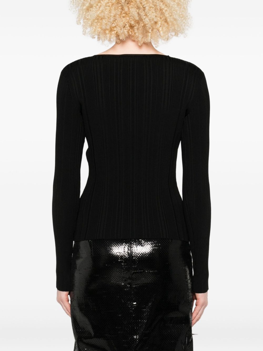 SELF PORTRAIT AW25-042T BLACK