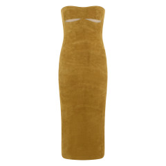 [The Mannei] Sleeveless dress FW25 AW25130_BEIGE