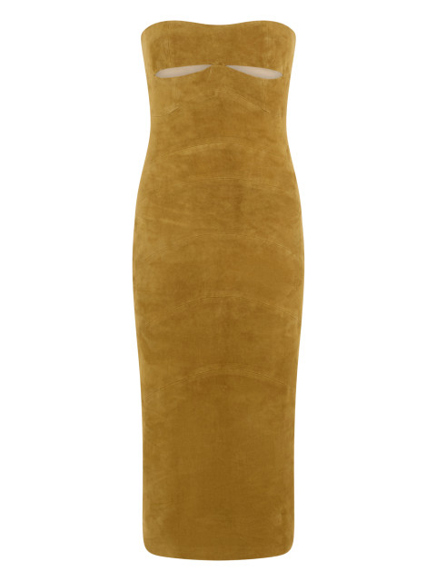 [The Mannei] Sleeveless dress FW25 AW25130_BEIGE