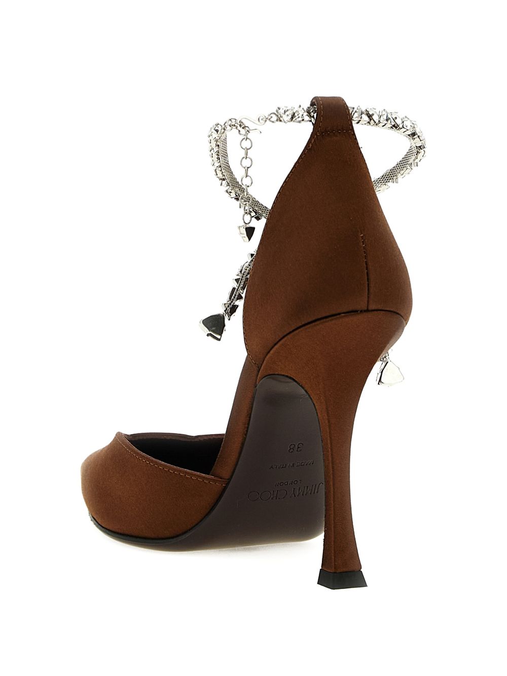 JIMMY CHOO STEVIE100 SATBRONZE