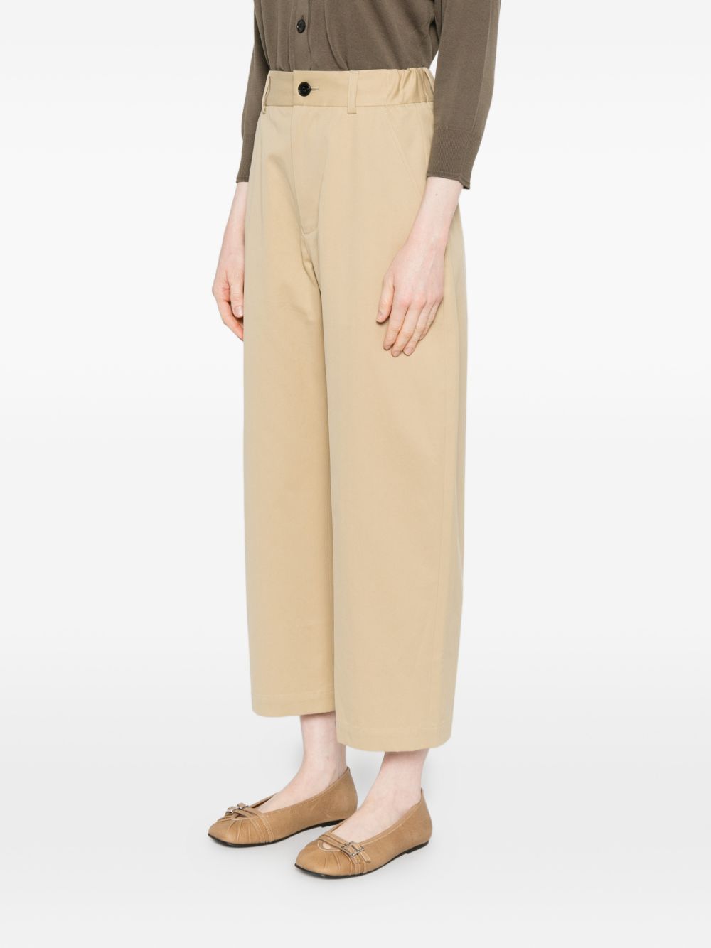 NICHOLSON & NICHOLSON ECRU CHINO2BEG