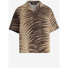 [Just Cavalli] Shirts Short Sleeve SS26 80OALF02CNF06R83