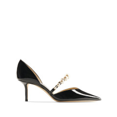 JIMMY CHOO AURELIE65 XKMBLACK/WHITE