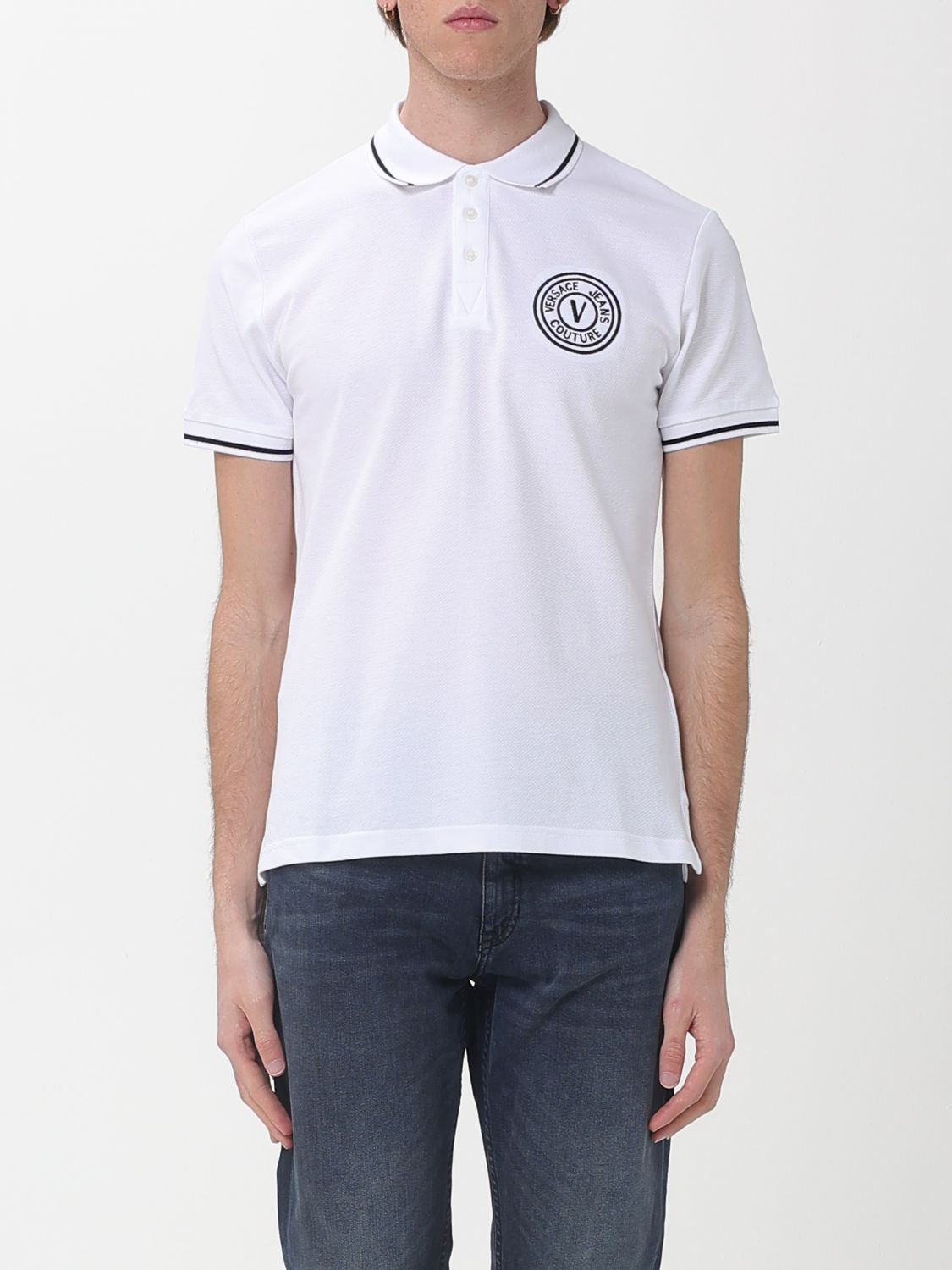 [VERSACE JEANS COUTURE] T-shirts Short Sleeve SS26 80GAGT04CJ01T 003