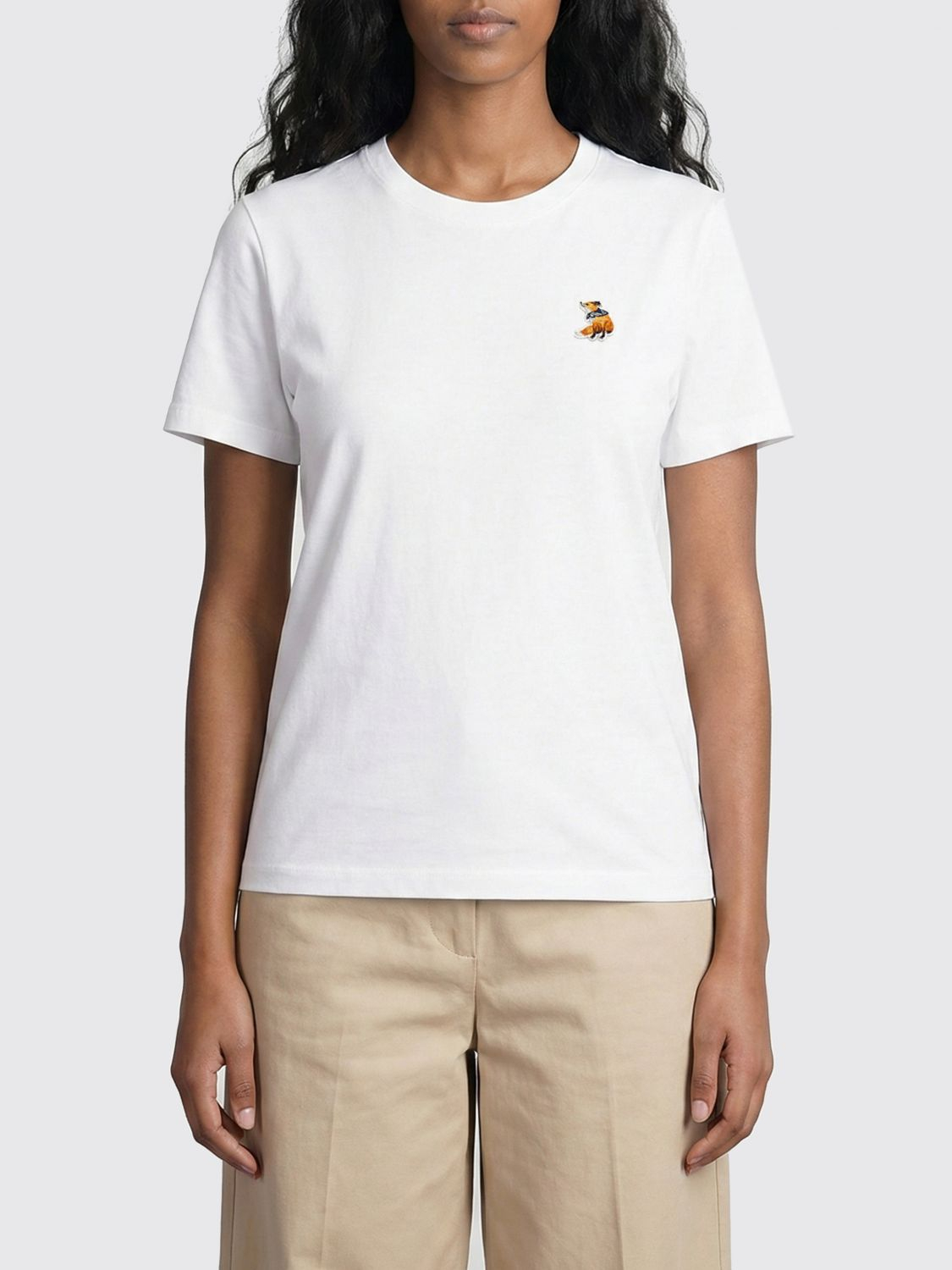 [MAISON KITSUNE] T-shirts Short Sleeve SS26 QW00109KJ7026 P100