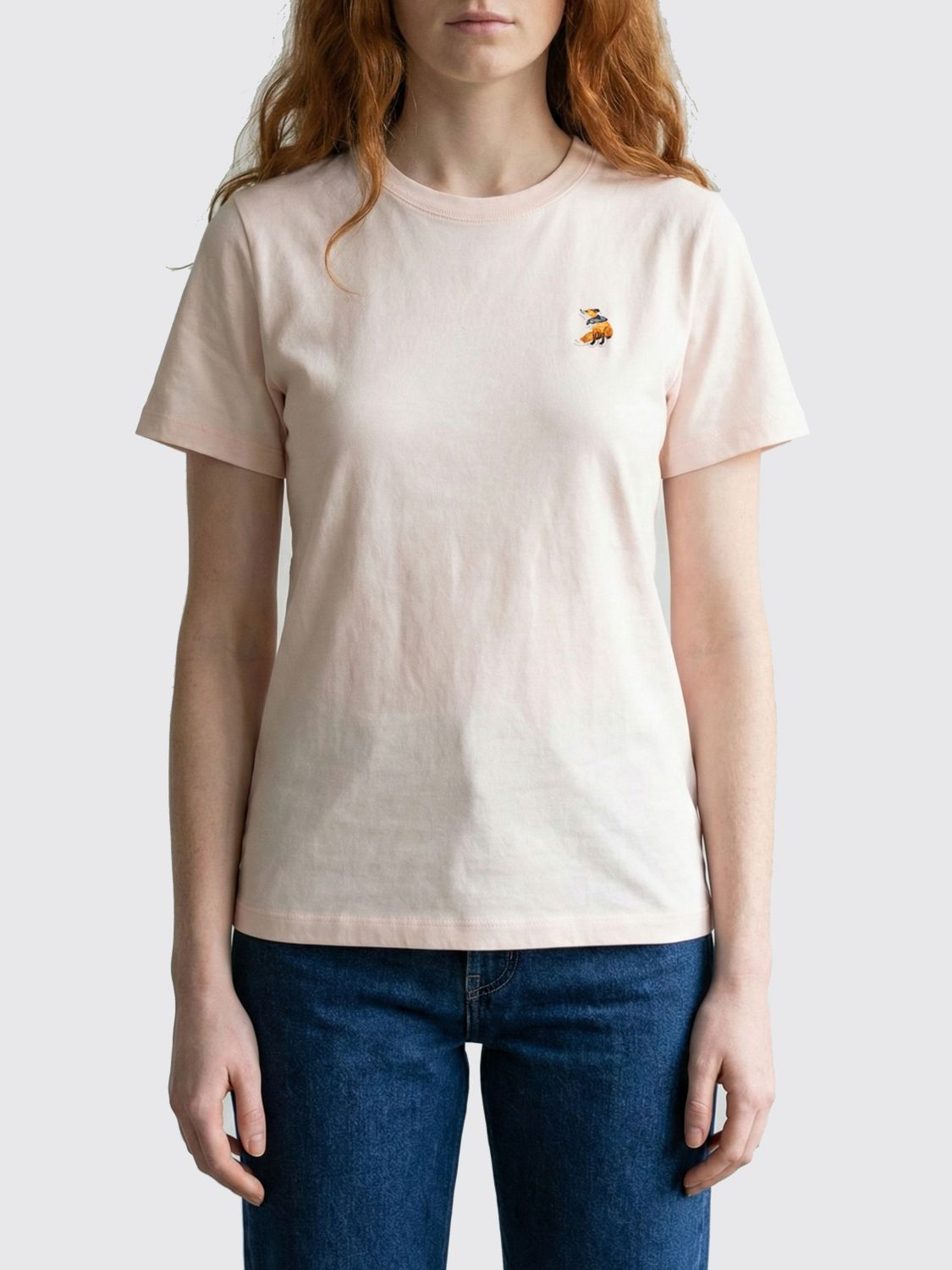 [MAISON KITSUNE] T-shirts Short Sleeve SS26 QW00109KJ7026 0448