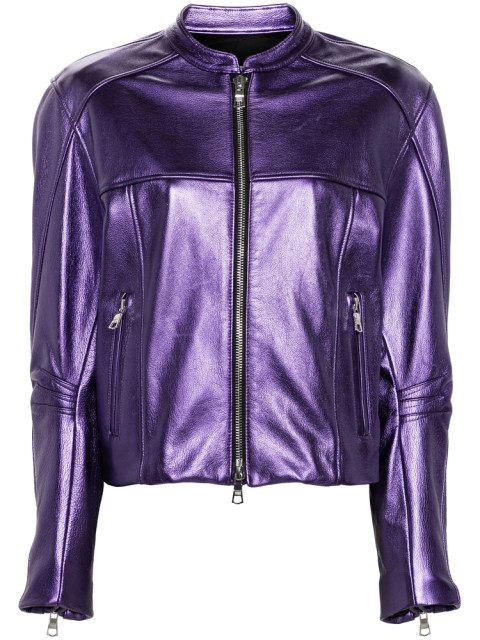[Laquan Smith] Bomber jacket FW24 LSS24O-007  GRAPE