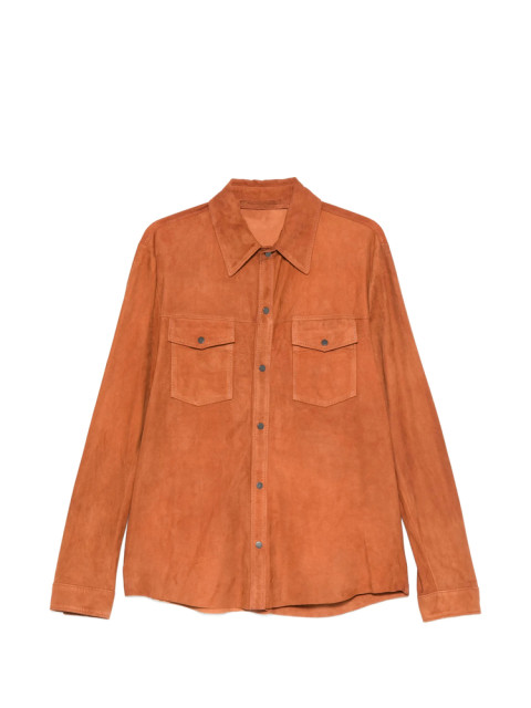 [Santoro] Leather Jacket SS26 50516-U  BRICK