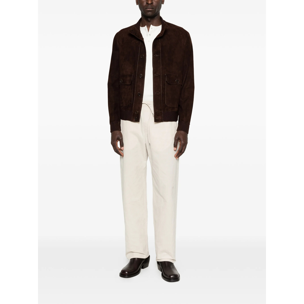 [Santoro] Leather Jacket SS26 50685-U  DKBRO