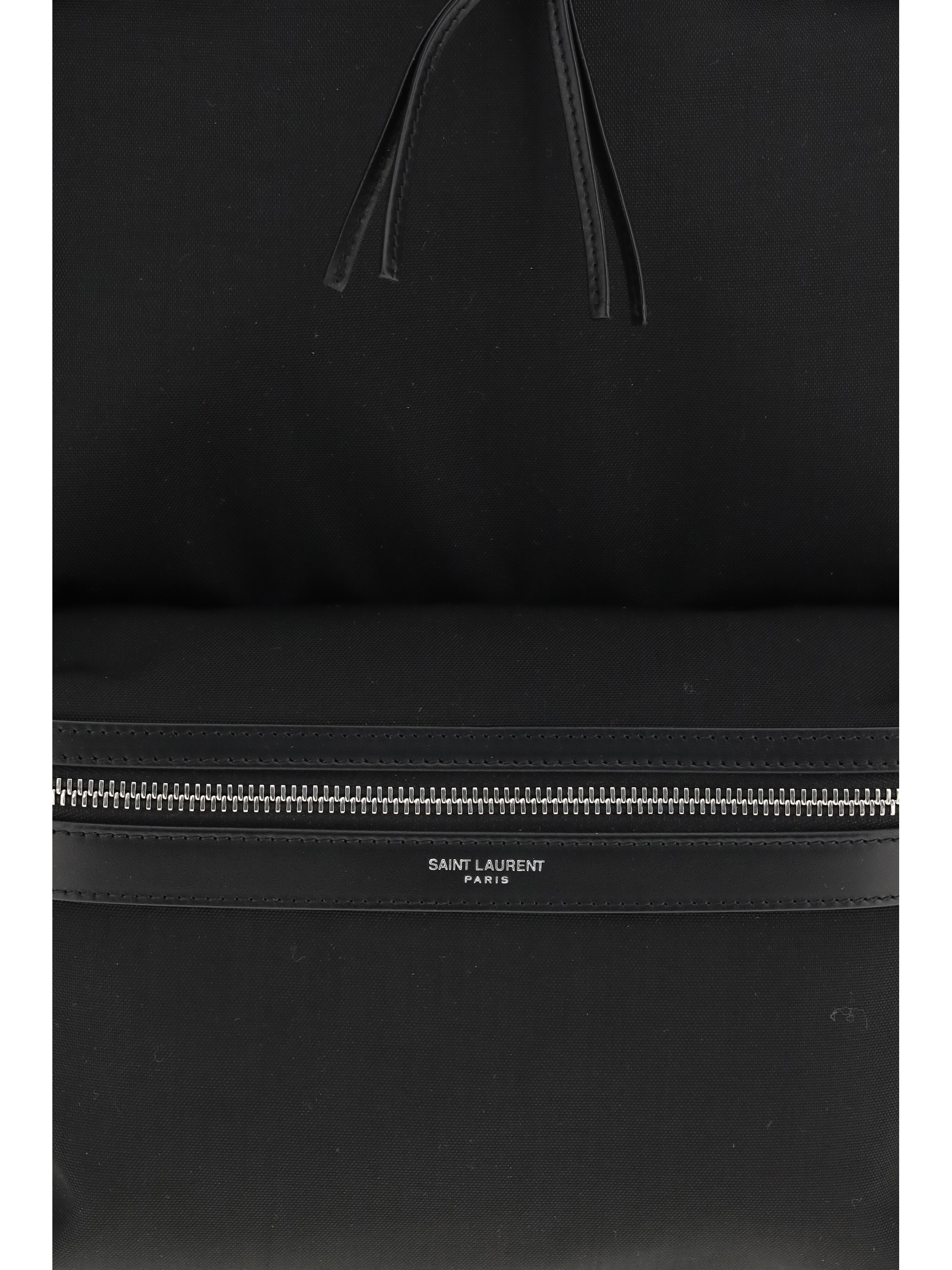 City Backpack in leather and nylon